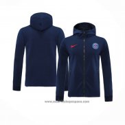 Chaqueta con Capucha del Paris Saint-Germain 2020-2021 Azul