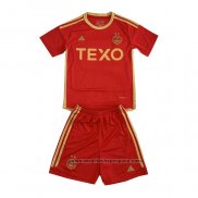 Camiseta Aberdeen 1ª Equipacion del Nino 2023-2024