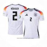 Camiseta Alemania Jugador Rudiger 1ª Equipacion del 2024