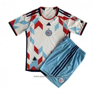 Camiseta Chicago Fire 2ª Equipacion del Nino 2023-2024