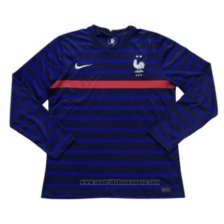 Camiseta 1ª Equipacion del Francia Manga Larga 2020-2021