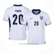 Camiseta Inglaterra Jugador Foden 1ª Equipacion del 2024