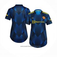 Camiseta Manchester United 3ª Equipacion del Mujer 2021-2022