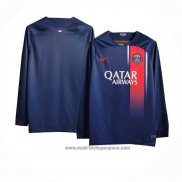 Camiseta Paris Saint-Germain 1ª Equipacion del Manga Larga 2023-2024