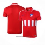 Camiseta Polo del Atletico Madrid 2020-2021 Rojo