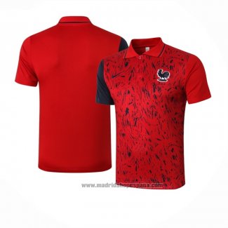 Camiseta Polo del Francia 2020-2021 Rojo