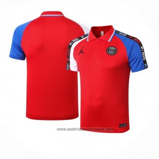 Camiseta Polo del Paris Saint-Germain 2020-2021 Rojo