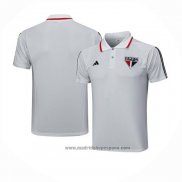 Camiseta Polo del Sao Paulo 2023-2024 Gris