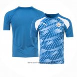 Camiseta Pre Partido del Manchester City 2023 Azul