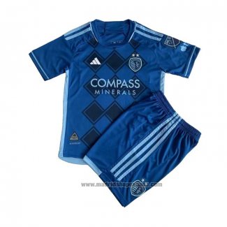 Camiseta Sporting Kansas City 2ª Equipacion del Nino 2024-2025