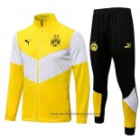 Chandal de Chaqueta del Borussia Dortmund 2021-2022 Amarillo