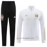 Chandal de Chaqueta del Italia 202023-2024 Blanco