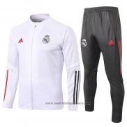 Chandal de Chaqueta del Real Madrid Nino 2020-2021 Blanco