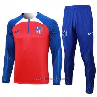 Chandal de Sudadera del Atletico Madrid 202023-2024 Rojo