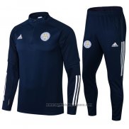 Chandal de Sudadera del Leicester City 2021-2022 Azul