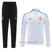 Chandal de Sudadera del Real Madrid 2021-2022 Blanco