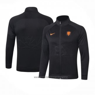 Chaqueta del Paises Bajos 2020-2021 Negro