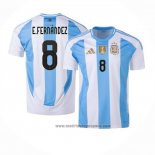 Camiseta Argentina Jugador E.Fernandez 1ª Equipacion del 2024