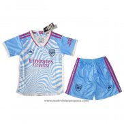 Camiseta Arsenal WFC 2ª Equipacion del Nino 2023-2024