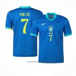 Camiseta Brasil Jugador Vini JR. 2ª Equipacion del 2024