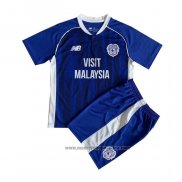 Camiseta Cardiff City 1ª Equipacion del Nino 2023-2024