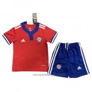 Camiseta Chile 1ª Equipacion del Nino 2021-2022