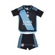 Camiseta Leicester City 2ª Equipacion del Nino 2023-2024