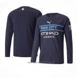 Camiseta Manchester City 3ª Equipacion del Manga Larga 2021-2022