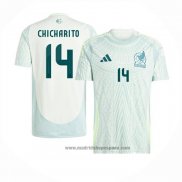 Camiseta Mexico Jugador Chicharito 2ª Equipacion del 2024