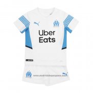 Camiseta Olympique Marsella 1ª Equipacion del Nino 2021-2022