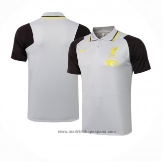 Camiseta Polo del Liverpool 2021-2022 Gris