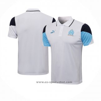 Camiseta Polo del Olympique Marsella 2021-2022 Blanco