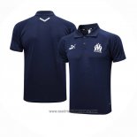 Camiseta Polo del Olympique Marsella 2023-2024 Azul Oscuro