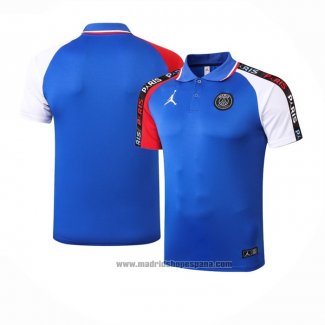 Camiseta Polo del Paris Saint-Germain 2020-2021 Azul