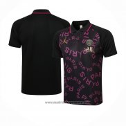 Camiseta Polo del Paris Saint-Germain Jordan 2021-2022 Purpura