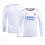 Camiseta Real Madrid 1ª Equipacion del Manga Larga 2021-2022