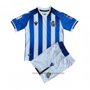 Camiseta Real Sociedad 1ª Equipacion del Nino 2021-2022