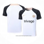 Camiseta de Entrenamiento Chelsea 2023-2024 Blanco