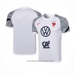 Camiseta de Entrenamiento Francia 2021-2022 Blanco