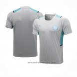 Camiseta de Entrenamiento Manchester City 2021-2022 Gris