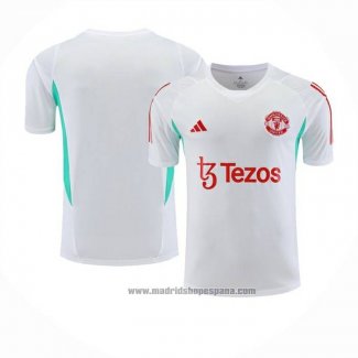 Camiseta de Entrenamiento Manchester United 2023-2024 Blanco