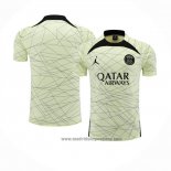 Camiseta de Entrenamiento Paris Saint-Germain Jordan 2023-2024 Amarillo