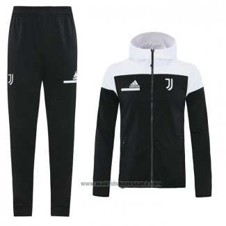 Chandal con Capucha del Juventus Nino 2020-2021 Negro