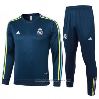 Chandal de Sudadera del Real Madrid 2023 Azul