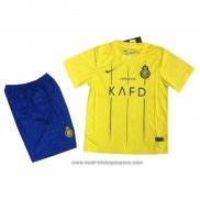 Camiseta Al Nassr 1ª Equipacion del Nino 2023-2024