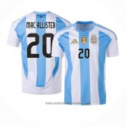 Camiseta Argentina Jugador Mac Allister 1ª Equipacion del 2024