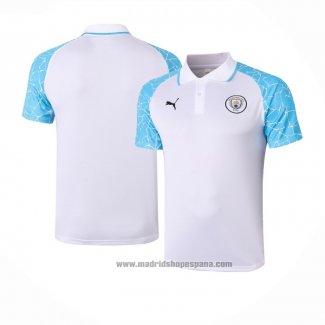 Camiseta Polo del Manchester City 2020-2021 Blanco