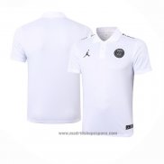 Camiseta Polo del Paris Saint-Germain 2020-2021 Blanco