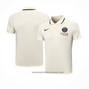 Camiseta Polo del Paris Saint-Germain 2023-2024 Albaricoque