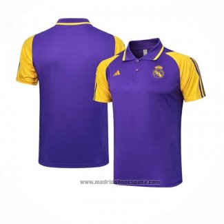 Camiseta Polo del Real Madrid 2023-2024 Purpura